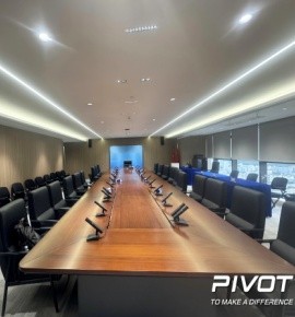 无扰办公 ▏深圳市港服集团会议室